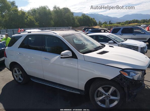 4JGDA5HB3JB137257 2018 MERCEDES-BENZ GLE 350 Белый Панорамный вид салона 360°