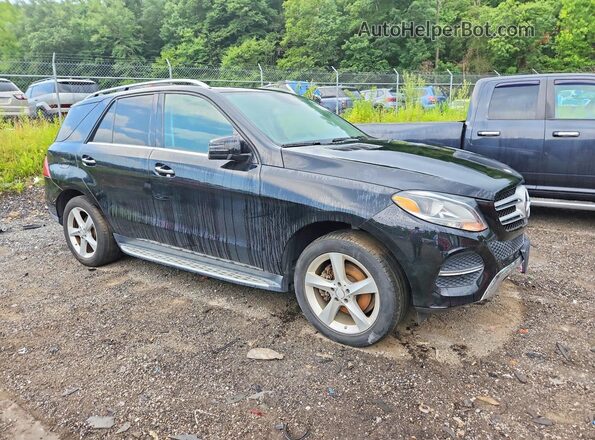 4JGDA5HB4GA691616 2016 MERCEDES-BENZ GLE Black Przód prawy