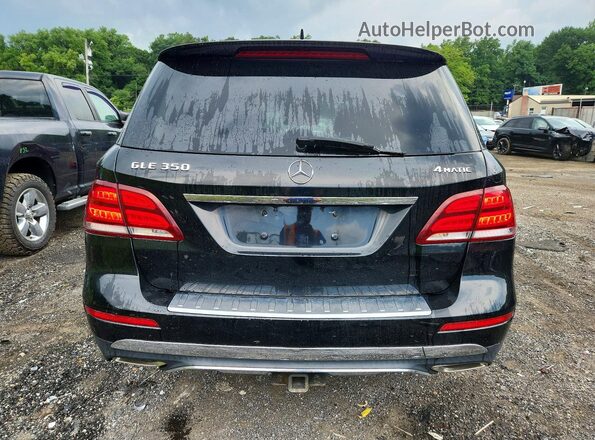 4JGDA5HB4GA691616 2016 MERCEDES-BENZ GLE Black Widok z tyłu