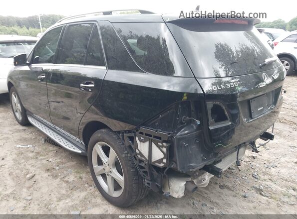 4JGDA5HB4GA718121 2016 MERCEDES-BENZ GLE 350 Black Trasero izquierdo