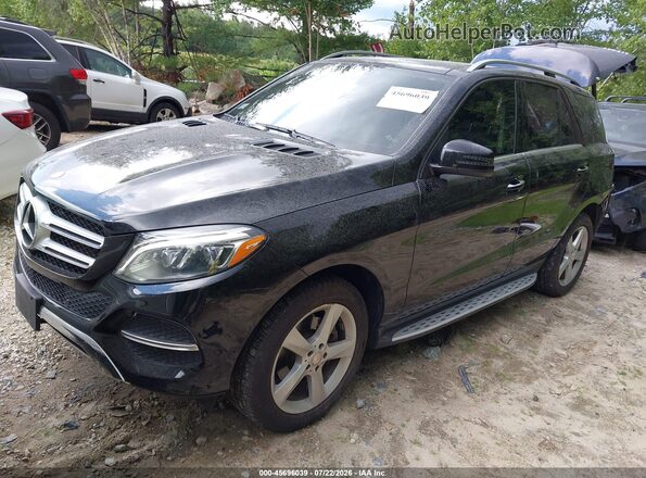 4JGDA5HB4GA718121 2016 MERCEDES-BENZ GLE 350 Black Vista tres cuartos delantera izquierda