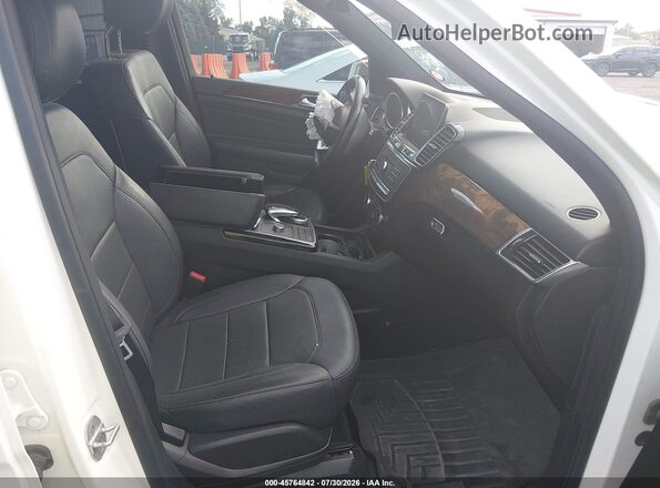 4JGDA5HB4GA720273 2016 MERCEDES-BENZ GLE 350 White წინა სალონის ხედი