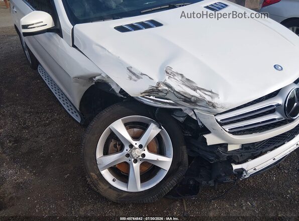 4JGDA5HB4GA720273 2016 MERCEDES-BENZ GLE 350 White წინა ხედი