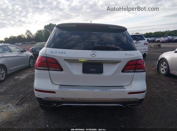 4JGDA5HB4GA720273 2016 MERCEDES-BENZ GLE 350 White 