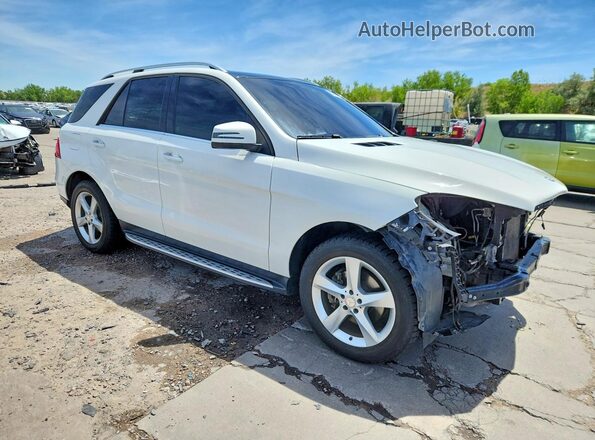 4JGDA5HB4GA802794 2016 MERCEDES-BENZ GLE White Przód prawy