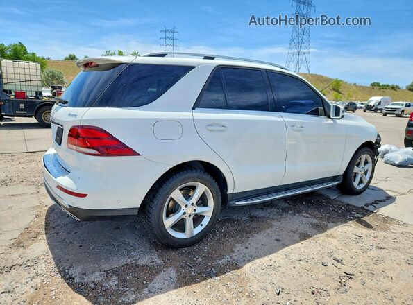 4JGDA5HB4GA802794 2016 MERCEDES-BENZ GLE White Tył prawy