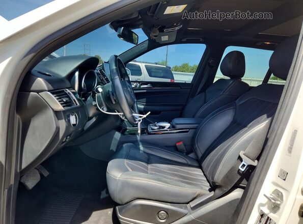 4JGDA5HB4GA802794 2016 MERCEDES-BENZ GLE White Widok wnętrza z przodu