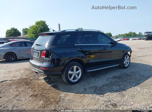 4JGDA5HB4GA812581 2016 MERCEDES-BENZ GLE 350 Черный Задняя правая четверть