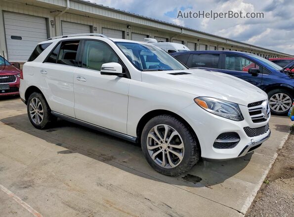 4JGDA5HB4HA820245 2017 MERCEDES-BENZ GLE White წინა მარჯვენა