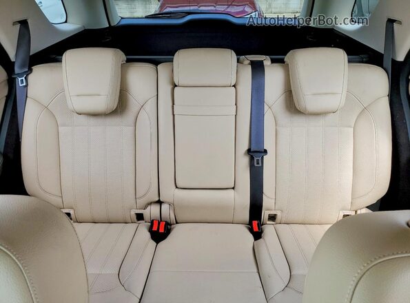 4JGDA5HB4HA820245 2017 MERCEDES-BENZ GLE White უკანა სავარძლების ხედი