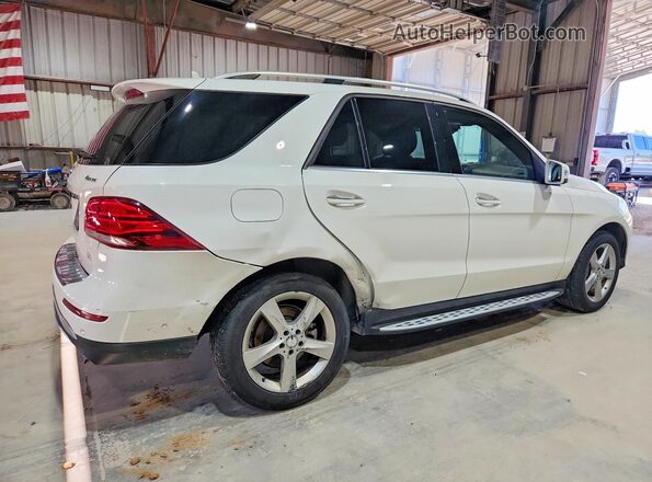 4JGDA5HB4HA882664 2017 MERCEDES-BENZ GLE White Задня права чверть