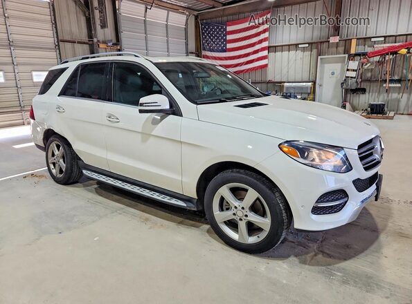 4JGDA5HB4HA882664 2017 MERCEDES-BENZ GLE White Передня права чверть