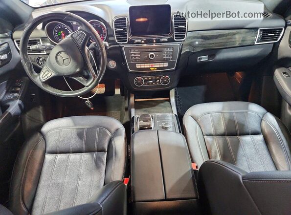 4JGDA5HB4HA882664 2017 MERCEDES-BENZ GLE White Вид панелі приладів