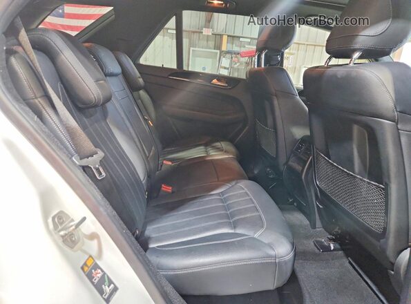 4JGDA5HB4HA882664 2017 MERCEDES-BENZ GLE White Вид задньої частини салону