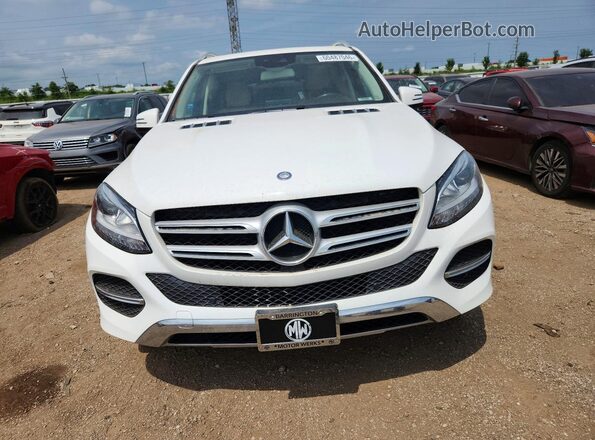 4JGDA5HB4HA908695 2017 MERCEDES-BENZ GLE White Vista frontal