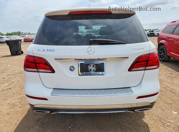 4JGDA5HB4HA908695 2017 MERCEDES-BENZ GLE White Vista trasera