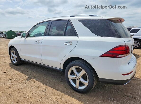 4JGDA5HB4HA908695 2017 MERCEDES-BENZ GLE White Trasero izquierdo