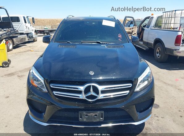4JGDA5HB4HA973272 2017 MERCEDES-BENZ GLE 350 Черный Вид щитка приборов