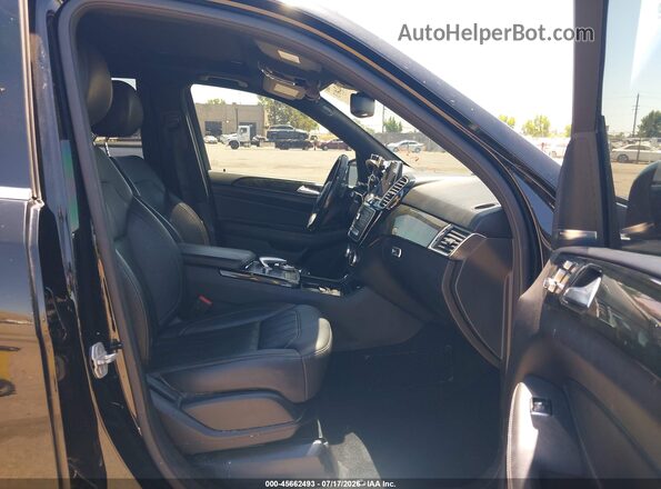 4JGDA5HB4HA973272 2017 MERCEDES-BENZ GLE 350 Черный Вид салона спереди