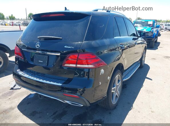4JGDA5HB4HA973272 2017 MERCEDES-BENZ GLE 350 Черный Задняя правая четверть