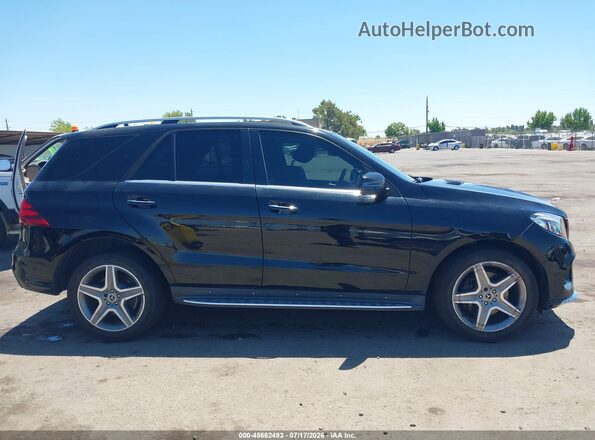 4JGDA5HB4HA973272 2017 MERCEDES-BENZ GLE 350 Черный Вид задней части салона