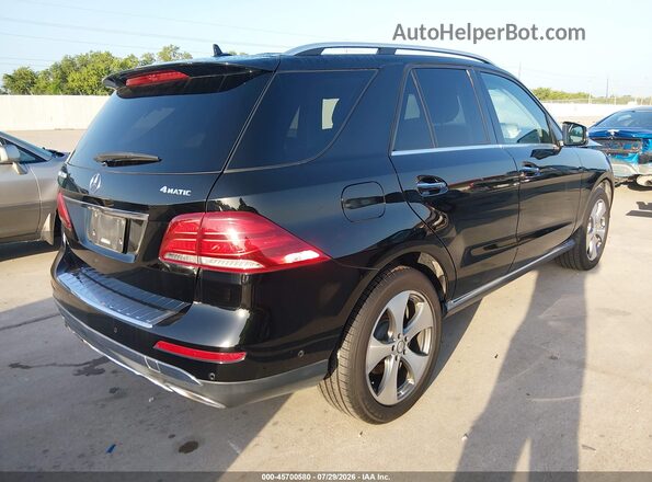 4JGDA5HB5GA632557 2016 MERCEDES-BENZ GLE 350 Black Հետևի աջ