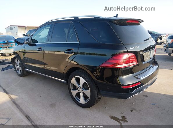4JGDA5HB5GA632557 2016 MERCEDES-BENZ GLE 350 Black Հետևի ձախ