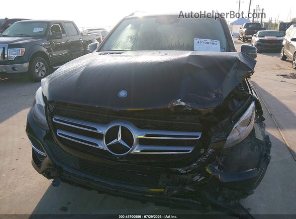 4JGDA5HB5GA632557 2016 MERCEDES-BENZ GLE 350 Black Դիմացի տեսք