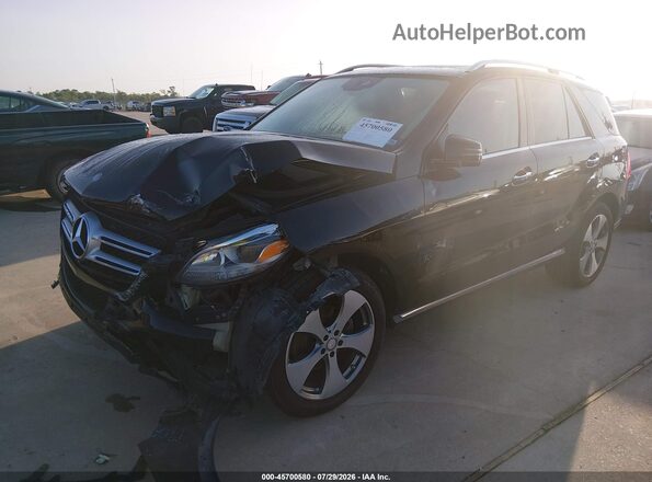 4JGDA5HB5GA632557 2016 MERCEDES-BENZ GLE 350 Black Առջևի ձախ երեք քառորդ տեսարան