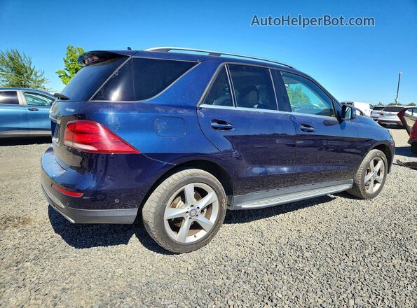4JGDA5HB5GA769269 2016 MERCEDES-BENZ GLE Blue Trasero derecho