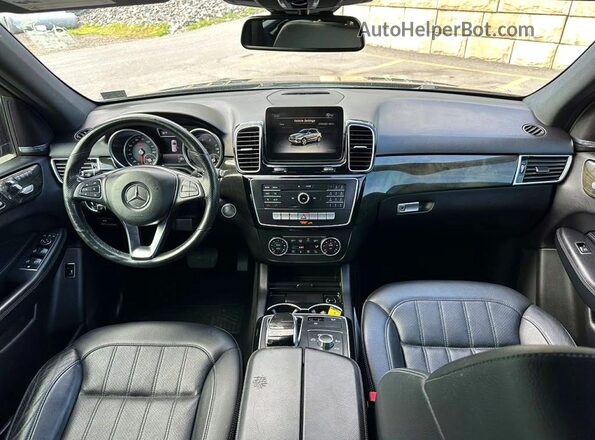 4JGDA5HB5HA820044 2017 MERCEDES-BENZ GLE Black Հետևի տեսք
