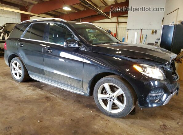 4JGDA5HB5HA916787 2017 MERCEDES-BENZ GLE Black Przód prawy