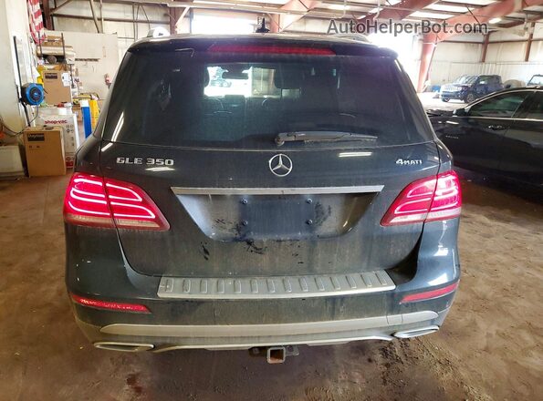 4JGDA5HB5HA916787 2017 MERCEDES-BENZ GLE Black Widok z tyłu