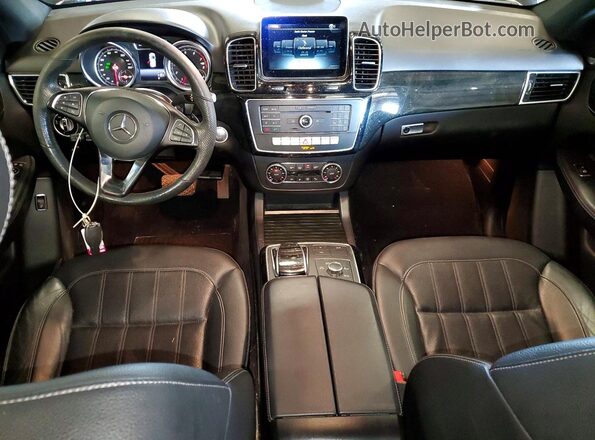 4JGDA5HB5HA916787 2017 MERCEDES-BENZ GLE Black Widok deski rozdzielczej