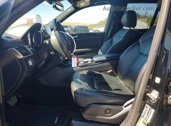 4JGDA5HB5JB073738 2018 MERCEDES-BENZ GLE Black Widok wnętrza z przodu