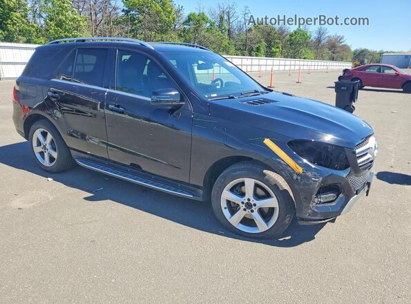 4JGDA5HB5JB073738 2018 MERCEDES-BENZ GLE Black Przód prawy