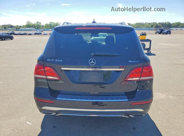 4JGDA5HB5JB073738 2018 MERCEDES-BENZ GLE Black Widok z tyłu