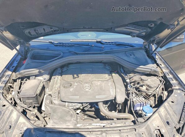 4JGDA5HB5JB073738 2018 MERCEDES-BENZ GLE Black Widok komory silnika