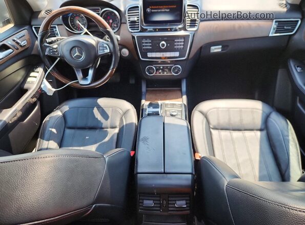 4JGDA5HB6GA619509 2016 MERCEDES-BENZ GLE Silver Dashboard view