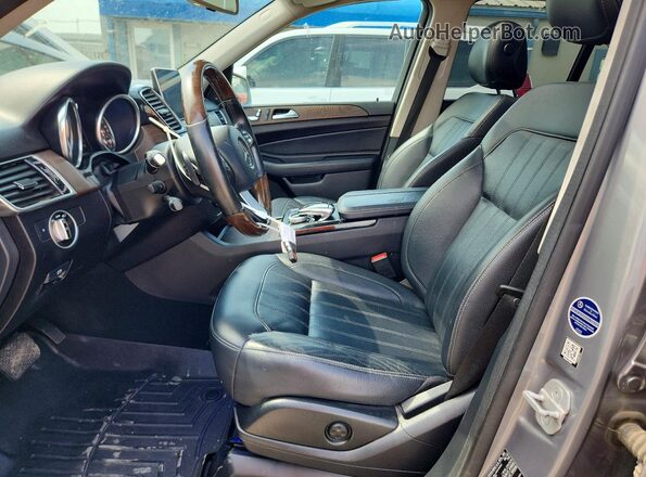 4JGDA5HB6GA619509 2016 MERCEDES-BENZ GLE Silver Front interior view