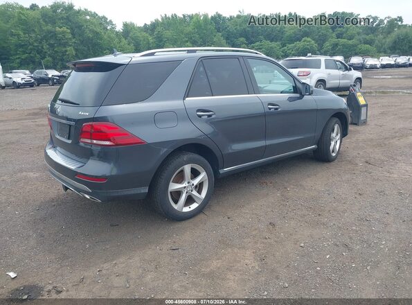 4JGDA5HB6GA669908 2016 MERCEDES-BENZ GLE 350 Gray Задня права чверть