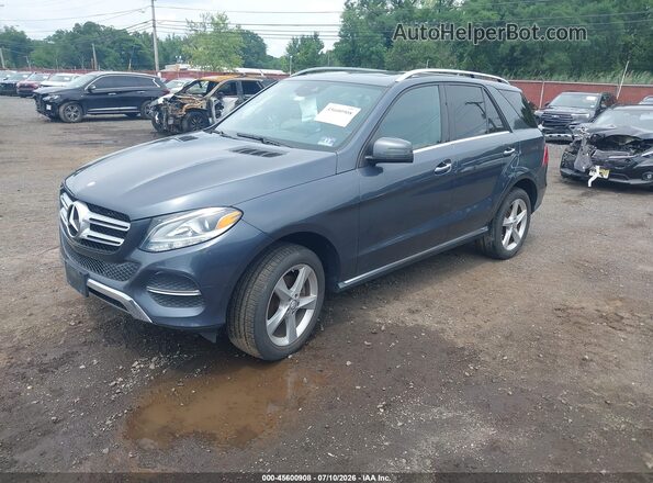 4JGDA5HB6GA669908 2016 MERCEDES-BENZ GLE 350 Gray Передня ліва чверть