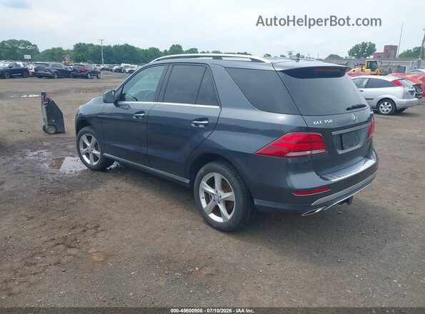 4JGDA5HB6GA669908 2016 MERCEDES-BENZ GLE 350 Gray Задня ліва чверть