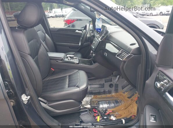 4JGDA5HB6GA669908 2016 MERCEDES-BENZ GLE 350 Gray Вид салону спереду