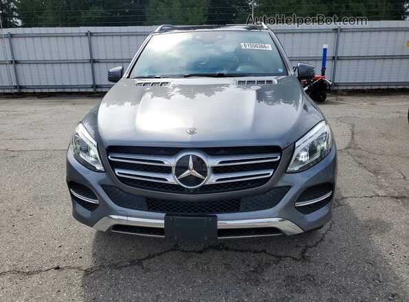 4JGDA5HB6JB063199 2018 MERCEDES-BENZ GLE Gray Դիմացի տեսք