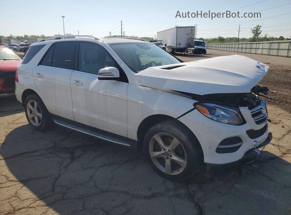 4JGDA5HB6JB089768 2018 MERCEDES-BENZ GLE White Przód prawy