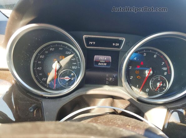 4JGDA5HB6JB089768 2018 MERCEDES-BENZ GLE White Widok zestawu wskaźników