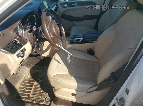 4JGDA5HB6JB089768 2018 MERCEDES-BENZ GLE White Widok wnętrza z przodu