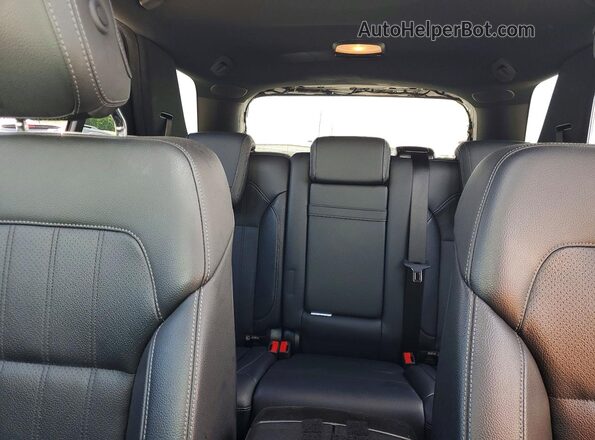 4JGDA5HB6JB091214 2018 MERCEDES-BENZ GLE White Vista de los asientos traseros