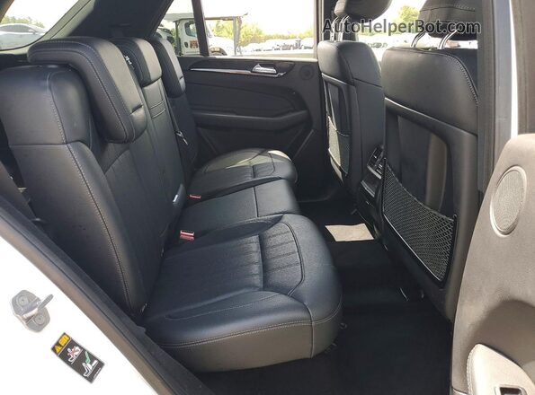 4JGDA5HB6JB091214 2018 MERCEDES-BENZ GLE White Vista interior trasera